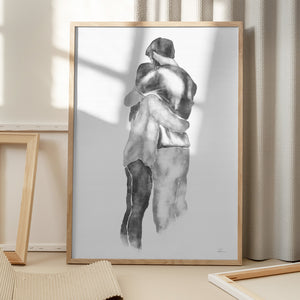 Tablou înramat „Embrace” de Pictufy Studio II