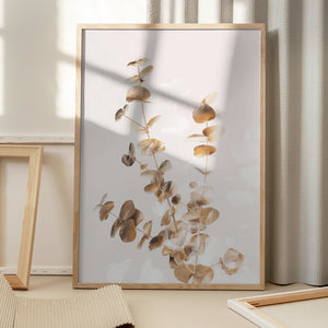 Tablou înramat „Eucalyptus Creative Gold 03” de Pictufy Studio III