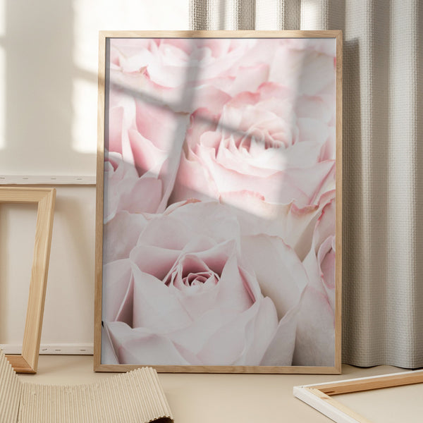 Tablou înramat „Pink Roses 05” de Pictufy Studio III