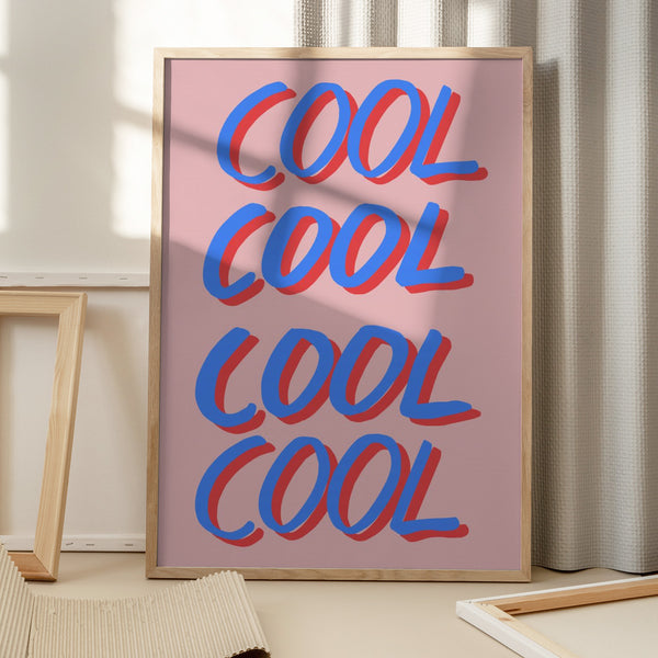 Tablou înramat „Cool Quote 02” de Pictufy Studio