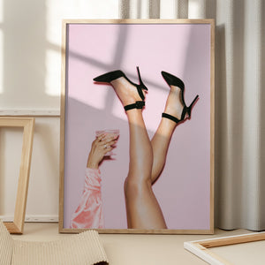 Tablou înramat „Cheers Peaches” de Pictufy Studio III