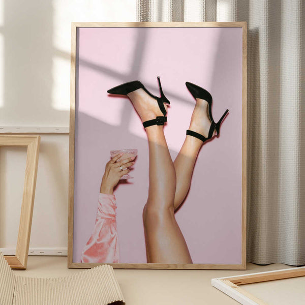 Tablou înramat „Cheers Peaches” de Pictufy Studio III