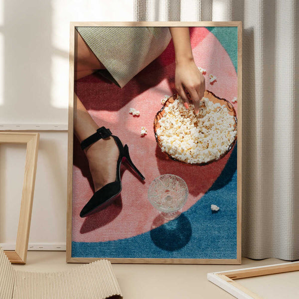 Tablou înramat „Movie Night #02” de Pictufy Studio III