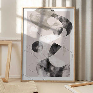Tablou înramat „Shapes Shatters” de Pictufy Studio II