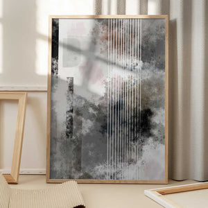 Tablou înramat „Stripes 01” de Pictufy Studio II