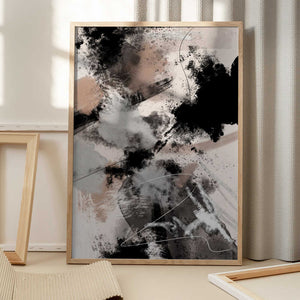 Tablou înramat „Splash Storm” de Pictufy Studio II