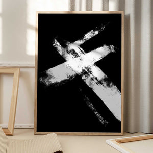 Tablou înramat „negatives_006_crossed” de Pictufy Studio II