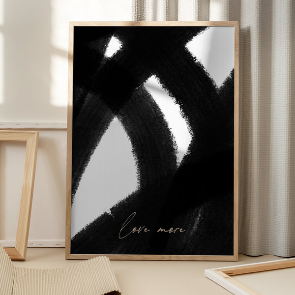 Tablou înramat „Love's Abstract Path” de uplusmestudio