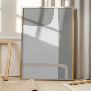 Tablou înramat „Abstract Design With Muted Tones” de uplusmestudio