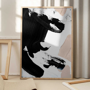 Tablou înramat „Black and Nude” de uplusmestudio