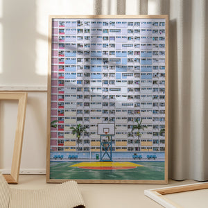 Tablou înramat „"Rainbow" Estate” de HAN XIAOBEI