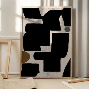 Tablou înramat „Shapes in Harmony” de THE MIUUS STUDIO