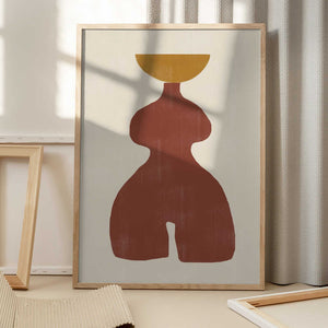Tablou înramat „Abstract Balance” de THE MIUUS STUDIO