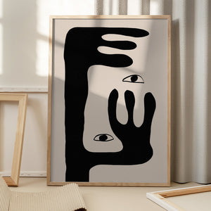 Tablou înramat „Surreal Gaze” de THE MIUUS STUDIO