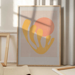 Tablou înramat „Solar Embrace” de THE MIUUS STUDIO