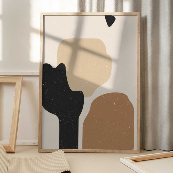 Tablou înramat „Abstract composition 1” de NKTN