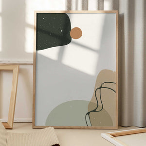Tablou înramat „Abstract composition 8” de NKTN