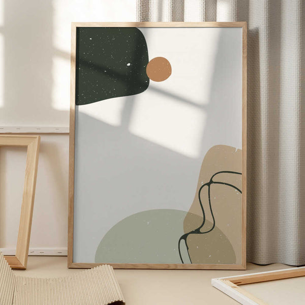 Tablou înramat „Abstract composition 8” de NKTN