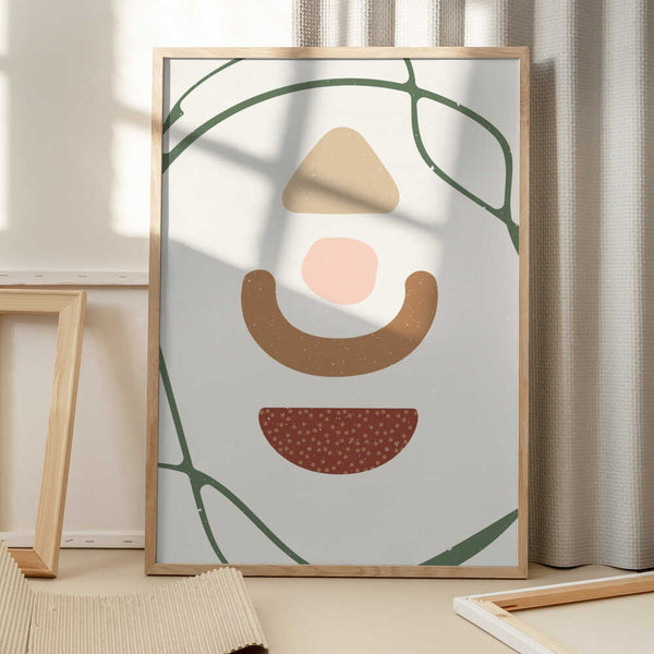 Tablou înramat „Abstract composition 10” de NKTN