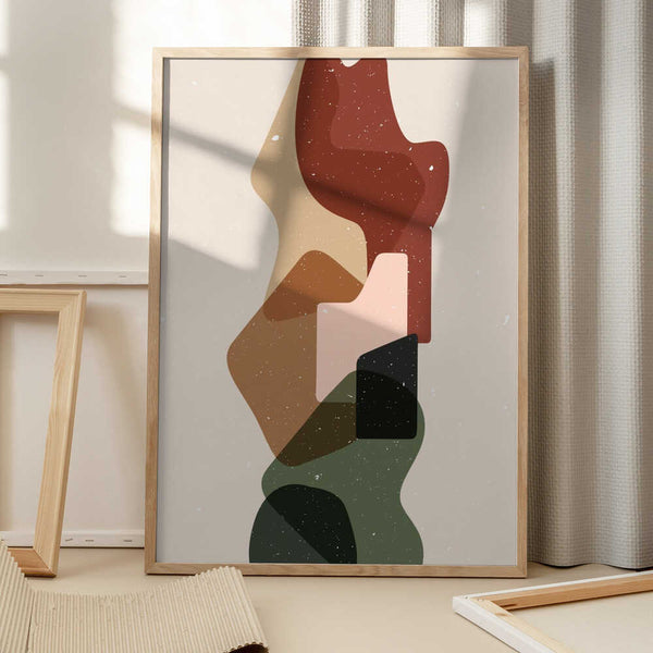 Tablou înramat „Abstract composition 12” de NKTN