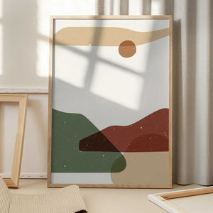 Tablou înramat „Abstract composition 13” de NKTN