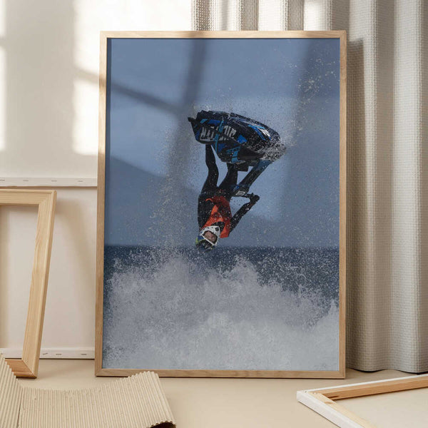 Tablou înramat „Motosurf” de Oskar Baglietto