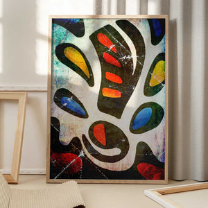 Tablou înramat „The abstraction” de Rafal Kulik