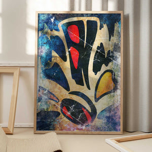 Tablou înramat „The abstraction” de Rafal Kulik