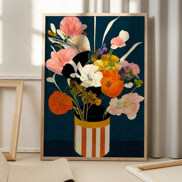 Tablou înramat „Vivid Blossoms” de Treechild