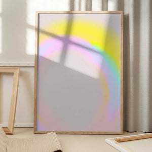 Tablou înramat „Pastel Aurora” de Treechild