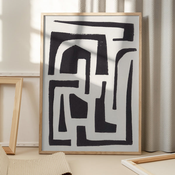 Tablou înramat „Neighbourhood” de Alisa Galitsyna