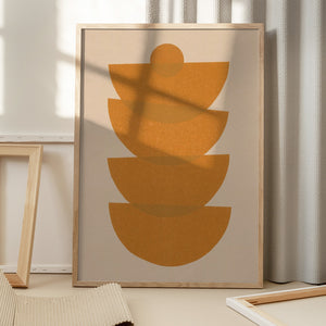 Tablou înramat „Balanced Unbalance #2” de Alisa Galitsyna
