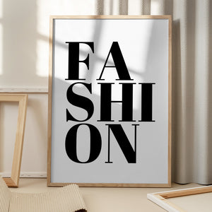 Tablou înramat „FASHION” de Kristina N. - SoulArt Shop