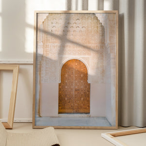 Tablou înramat „Alhambra door” de Raisa Zwart