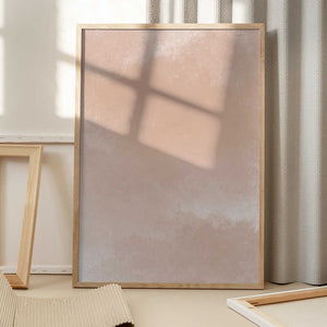 Tablou înramat „Peachy Mood” de uplusmestudio