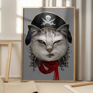 Tablou înramat „pirate” de Adam Lawless
