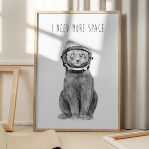 Tablou înramat „I need more space” de Balazs Solti