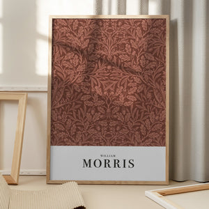 Tablou înramat „Acorns and oak leaves” de William Morris