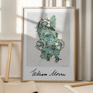 Tablou înramat „Anemone” de William Morris
