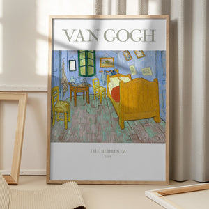 Tablou înramat „The Bedroom” de Vincent Van Gogh