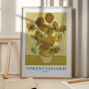 Tablou înramat „Sunflowers” de Vincent Van Gogh
