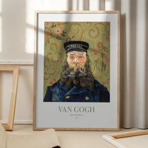 Tablou înramat „The Postman” de Vincent Van Gogh
