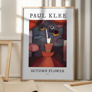 Tablou înramat „Autumn Flower 1922” de Paul Klee