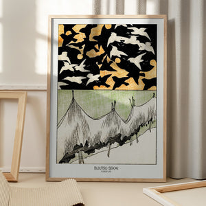Tablou înramat „Forest Life” de Bijutsu Sekai
