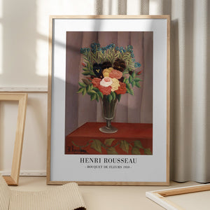 Tablou înramat „Bouquet De Fleurs 1910” de Henri Rousseau