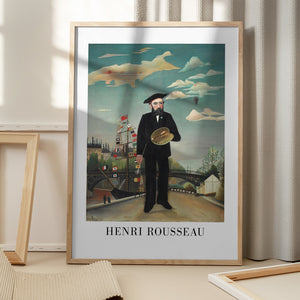 Tablou înramat „Self Portrait 1890” de Henri Rousseau