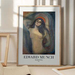 Tablou înramat „Madonna 1894” de Edvard Munch