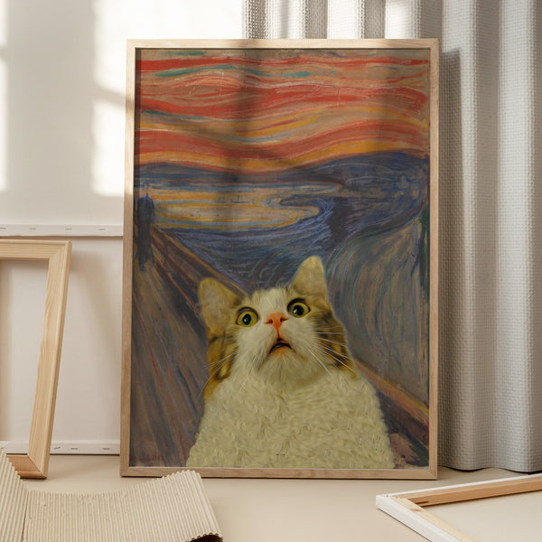 Tablou înramat „The Meow 02” de Artelele