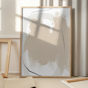 Tablou înramat „Muted Essence” de uplusmestudio
