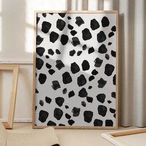 Tablou înramat „Love Black” de Sally Ann Moss